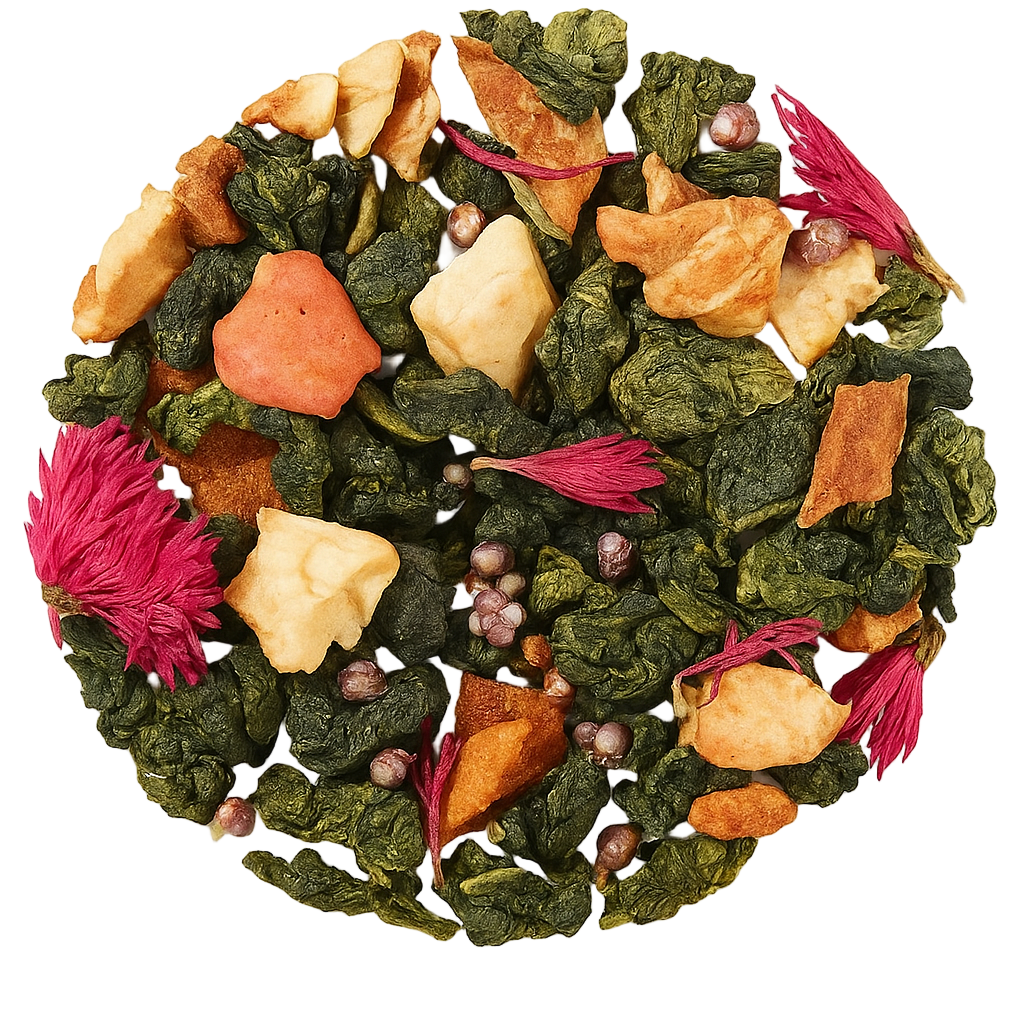 St. Germain: tè semi-fermentato con fiori di sambuco, mela e petali floreali. Acquista online St. Germain.