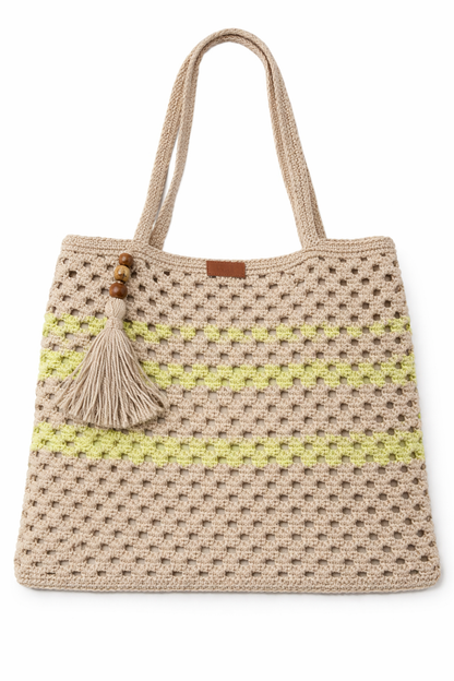 Borsa Crochet Handmade Verde Il mio negozio