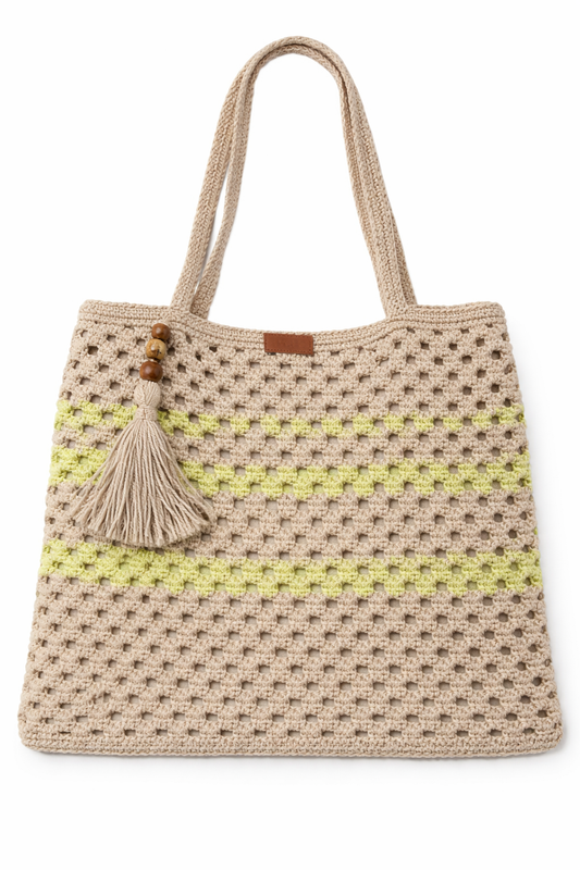 Borsa Crochet Handmade Verde Il mio negozio