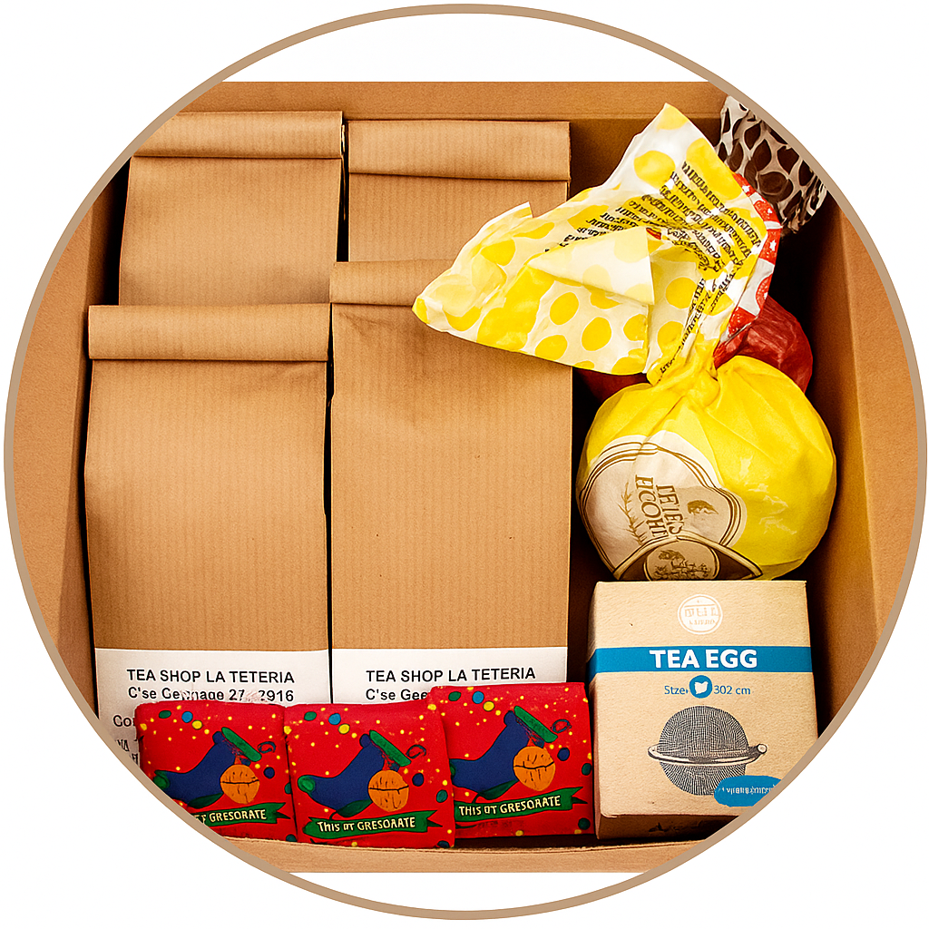 Scopri la Box Degustazione: selezione di miscele pregiate per un viaggio nei sapori del tè. Acquista online Box Degustazione.