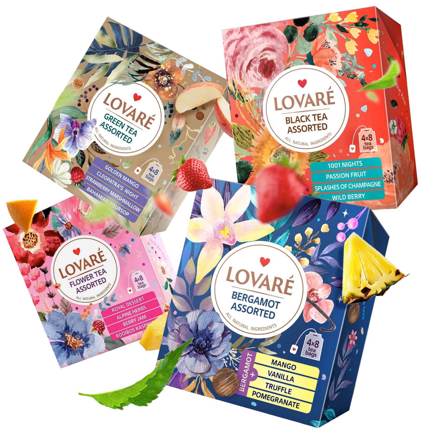Lovaré Cofanetti assortiti - Tea Shop La Teteria 