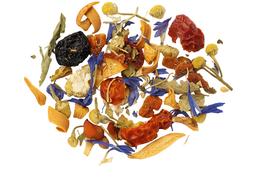 Ninna Nanna: tisana con camomilla, ribes e mela. Dolce e rilassante, ideale per grandi e piccoli. Acquista online Ninna Nanna.