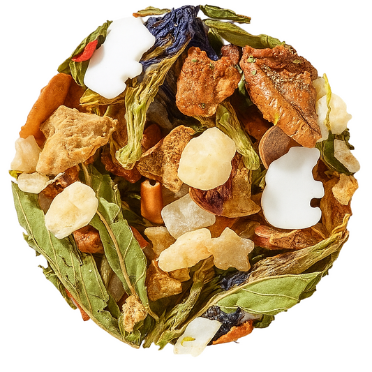 Polo Nord: infuso con pera, prugna, zenzero e spezie, decorato con stelline e orsi di zucchero. Acquista online Polo Nord.